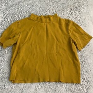 Mock turtle neck sweater